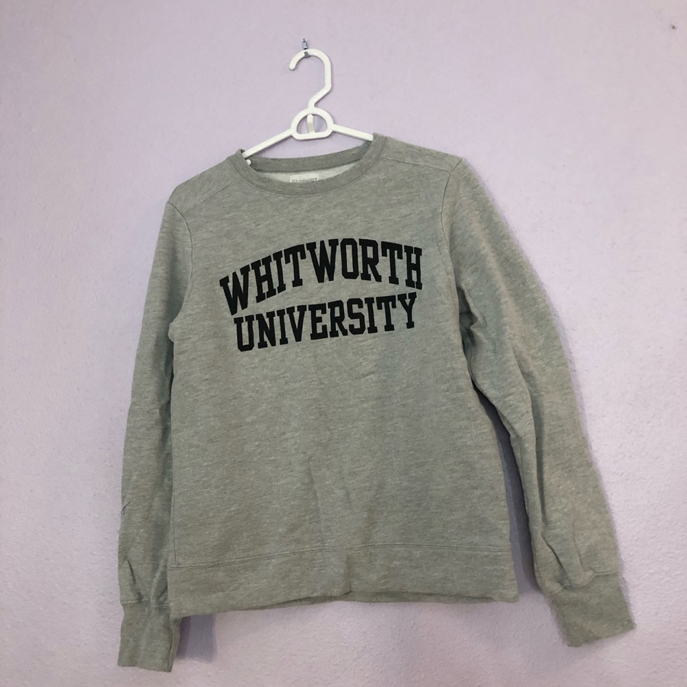 Whitworth college sweatshirt